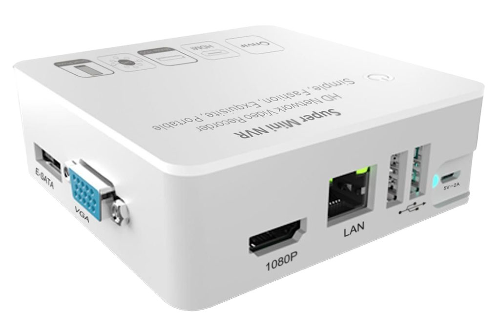 NVR intelligens videórögzítő